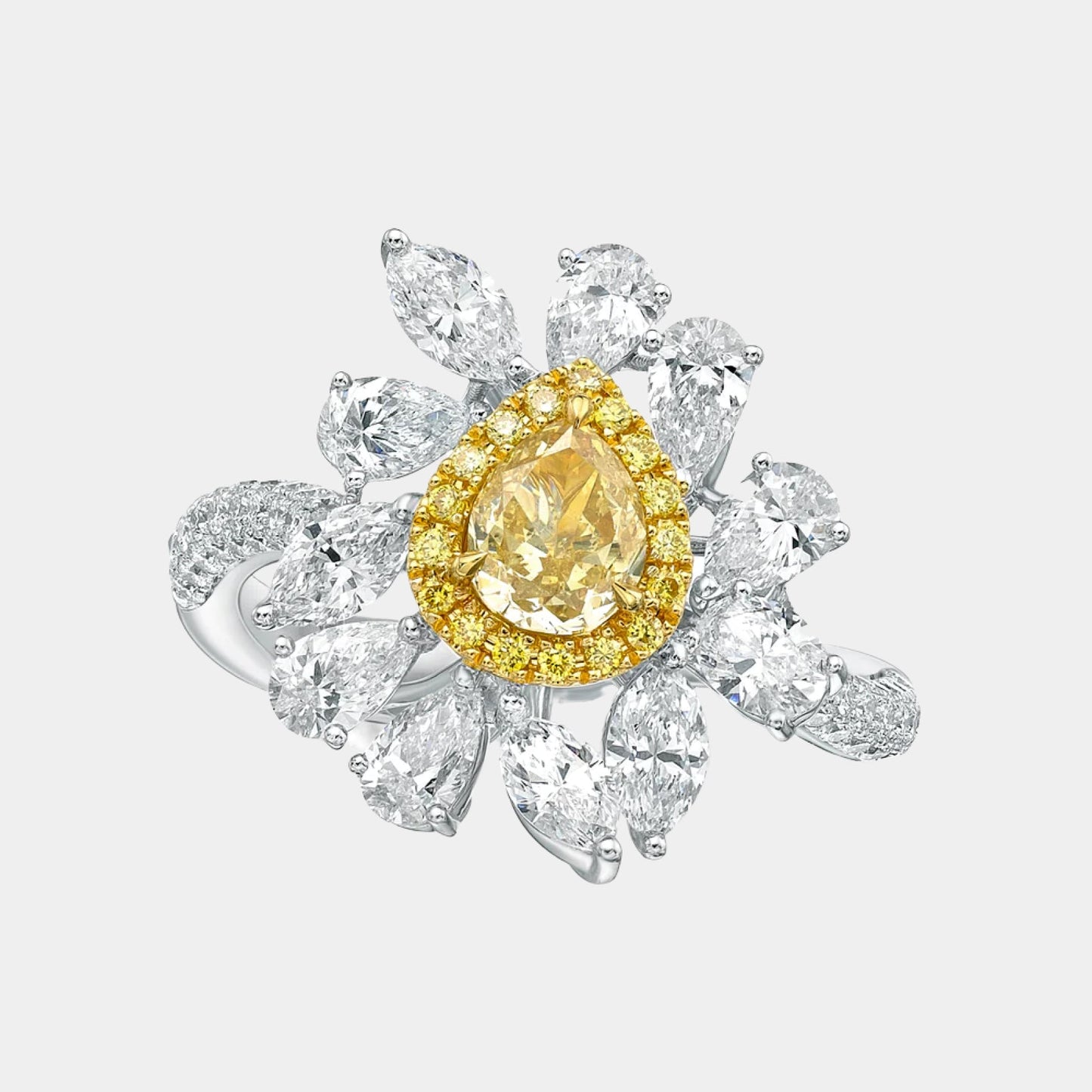 yellow diamond engagement rings for women